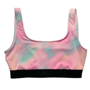 VS PINK Ultimate Sports Bra Pastel Tie Dye